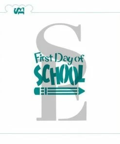 Stencil Expression Stencils First Day Of School SE Stencil