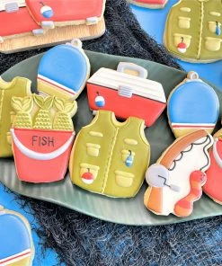 Flour Box Bakery Cutters Fishing Vest Cookie Cutter
