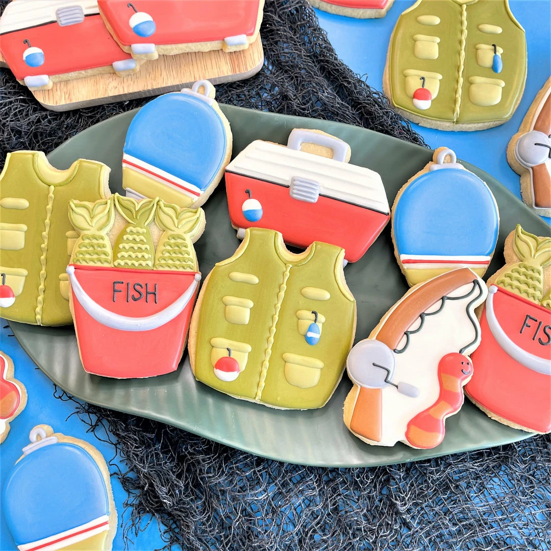 Flour Box Bakery Fishing Rod Cookie Cutter 9 Flour Box Bakery Fishing Rod Cookie Cutter