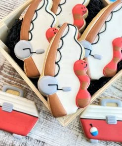Flour Box Bakery Cutters Fishing Cookie Cutter Set