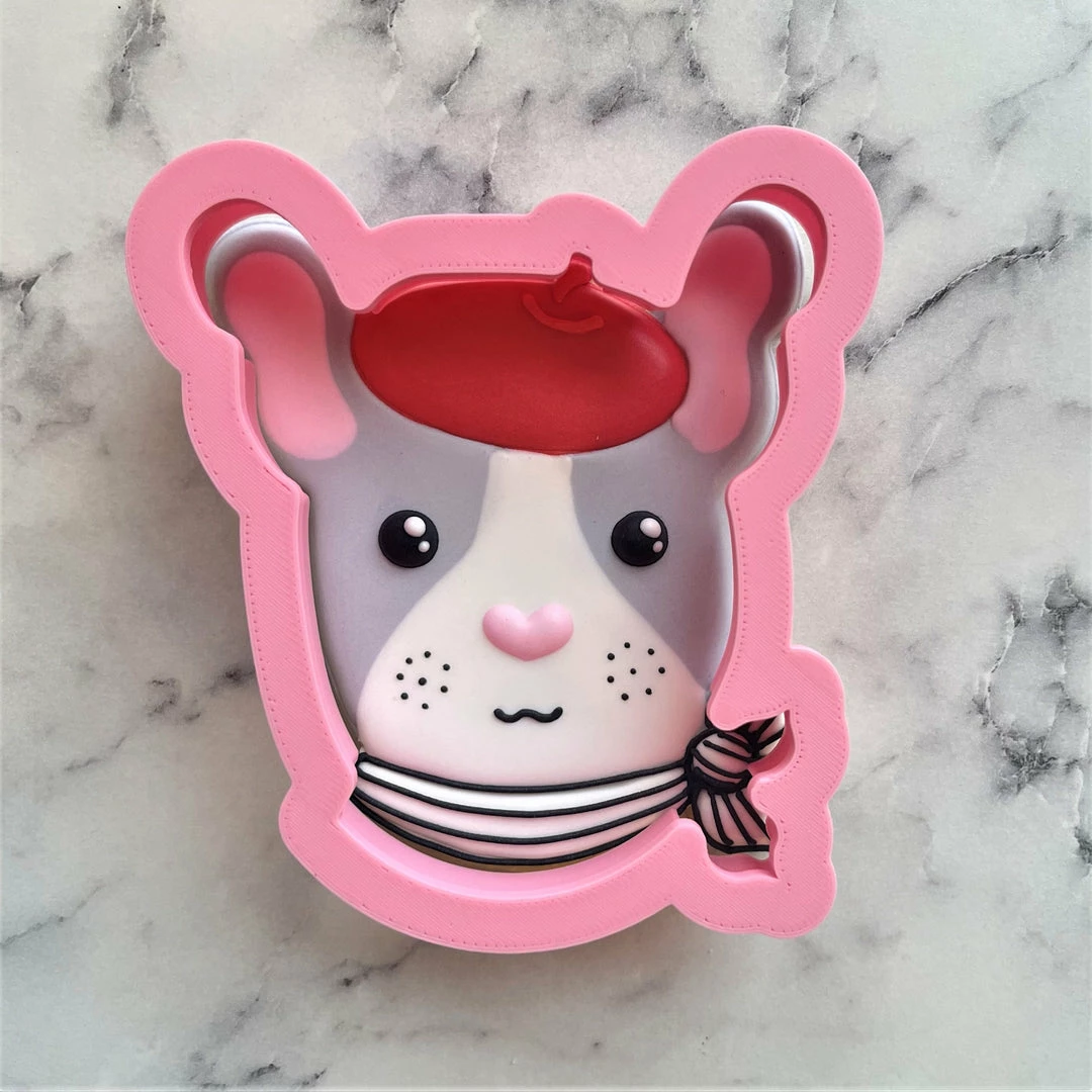 Flour Box Bakery French Bulldog Cookie Cutter Cutters 3 Flour Box Bakery French Bulldog Cookie Cutter Cutters