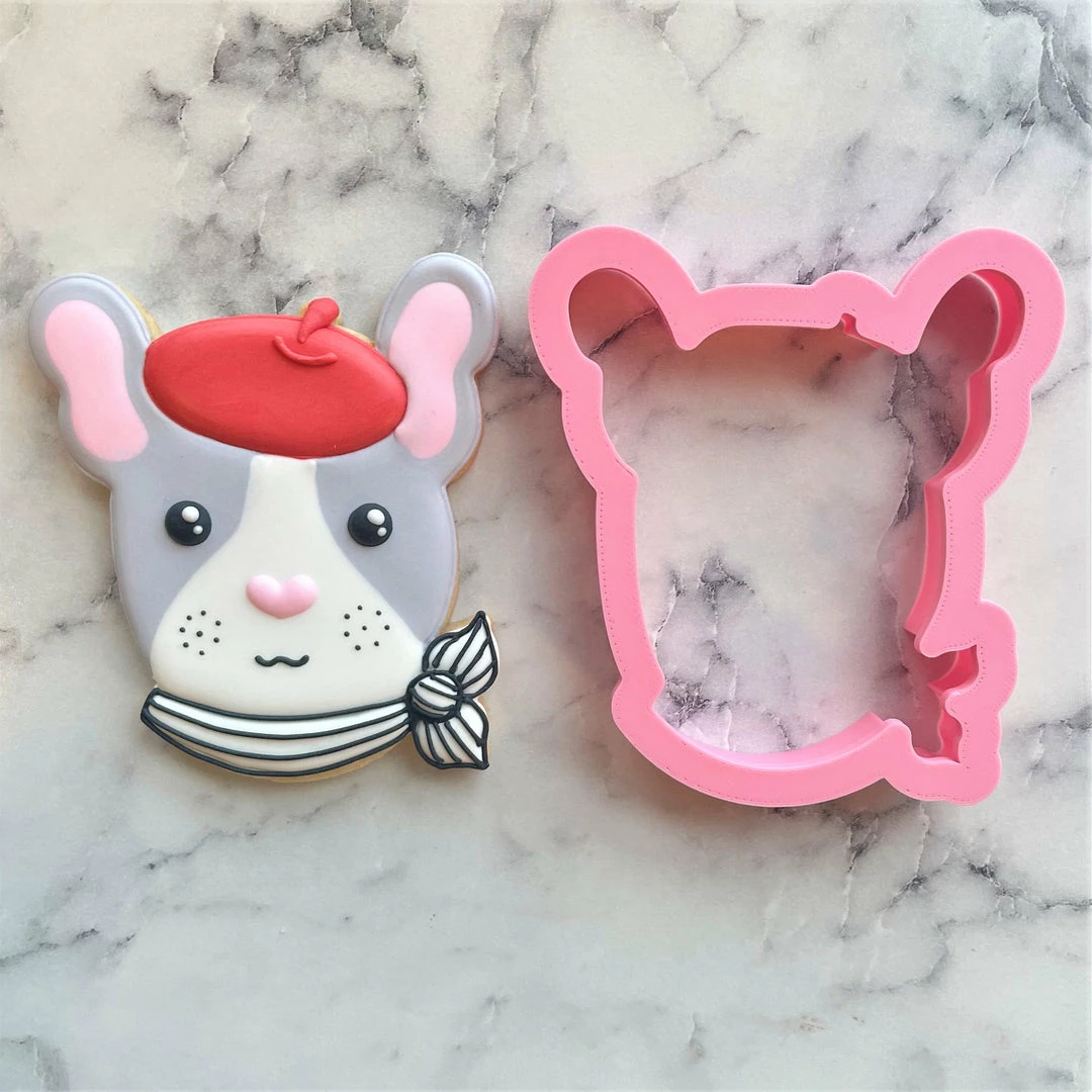 Flour Box Bakery French Bulldog Cookie Cutter Cutters 4 Flour Box Bakery French Bulldog Cookie Cutter Cutters