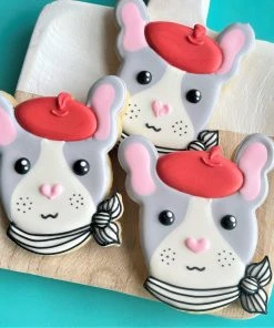 The Flour Box Paris Valentine's Cookie Decorating Class RECORDING With Optional Kit