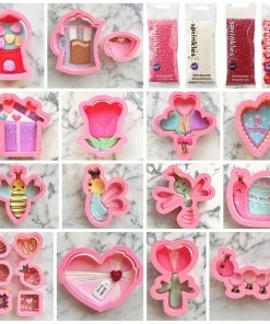 Flour Box Bakery Valentine Wishes 2022 Cookie Cutter Set, Sprinkles, And Digital Decorating Guide