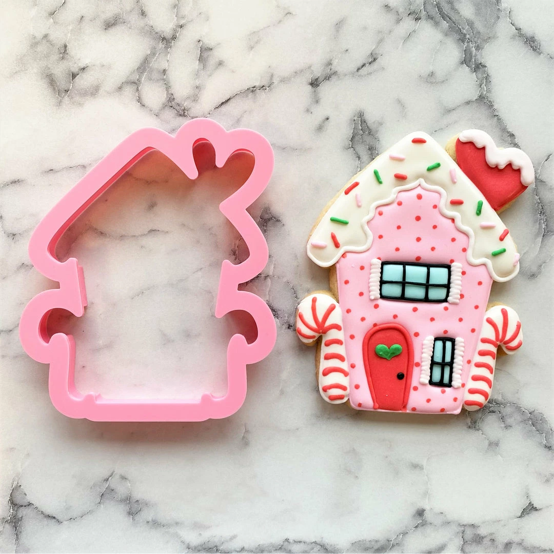 Flour Box Bakery Gingerbread Cottage Cookie Cutter 3 Flour Box Bakery Gingerbread Cottage Cookie Cutter