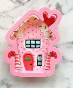 Flour Box Bakery Gingerbread Cottage Cookie Cutter