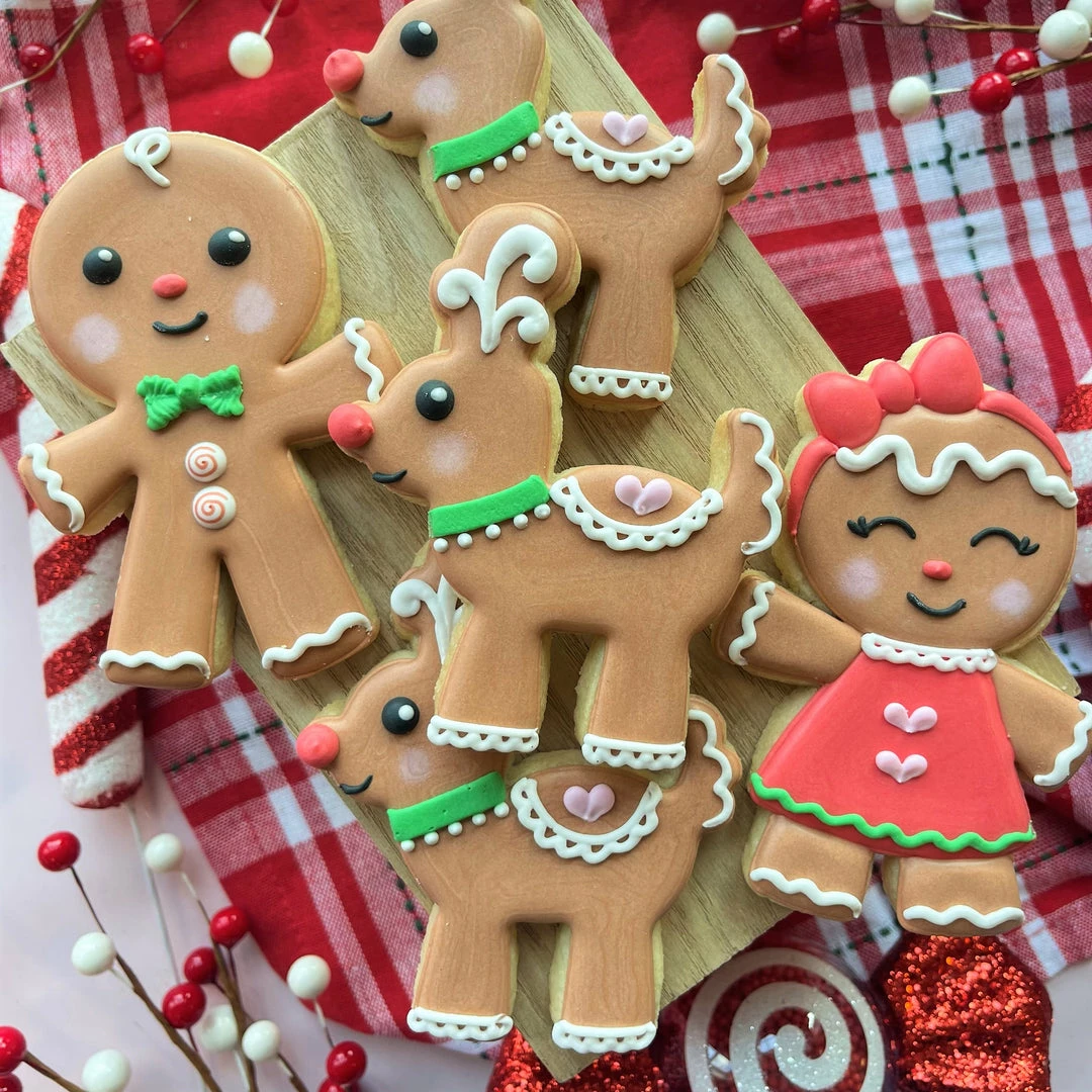 Flour Box Bakery Sweet Gingerbread Cookie Cutter Set 10 Flour Box Bakery Sweet Gingerbread Cookie Cutter Set