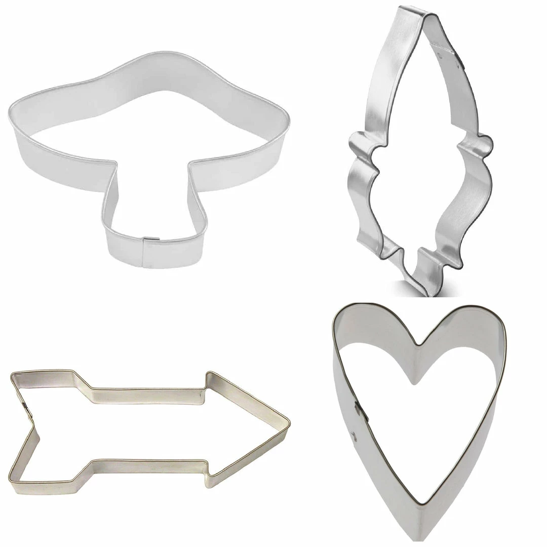 OTBP Cutters Gnome Valentine Cookie Cutter Bundle 4 OTBP Cutters Gnome Valentine Cookie Cutter Bundle