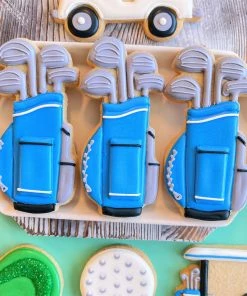 Flour Box Bakery Cutters Golf Cookie Cutter Decorating Kit