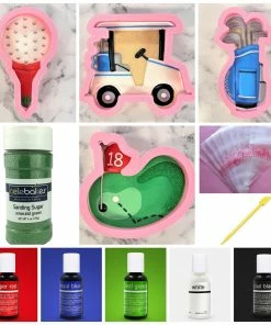 The Flour Box Classes Golf Cookie Decorating Class Recording With Optional Kit 13 The Flour Box Classes Golf Cookie Decorating Class Recording With Optional Kit