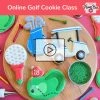 The Flour Box Classes Golf Cookie Decorating Class Recording With Optional Kit