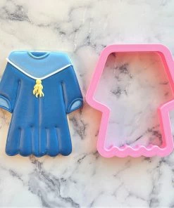 Flour Box Bakery Cutters Grad Gown Cookie Cutter