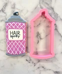 Flour Box Bakery Hair Spray Cookie Cutter Cutters