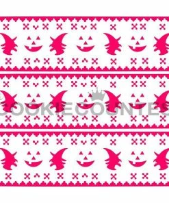 Cookie Countess Stencils Halloween Fair Isle Stencil