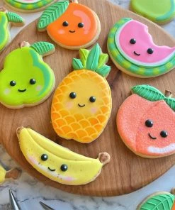 The Flour Box Tutti Frutti Cookie Decorating Kit