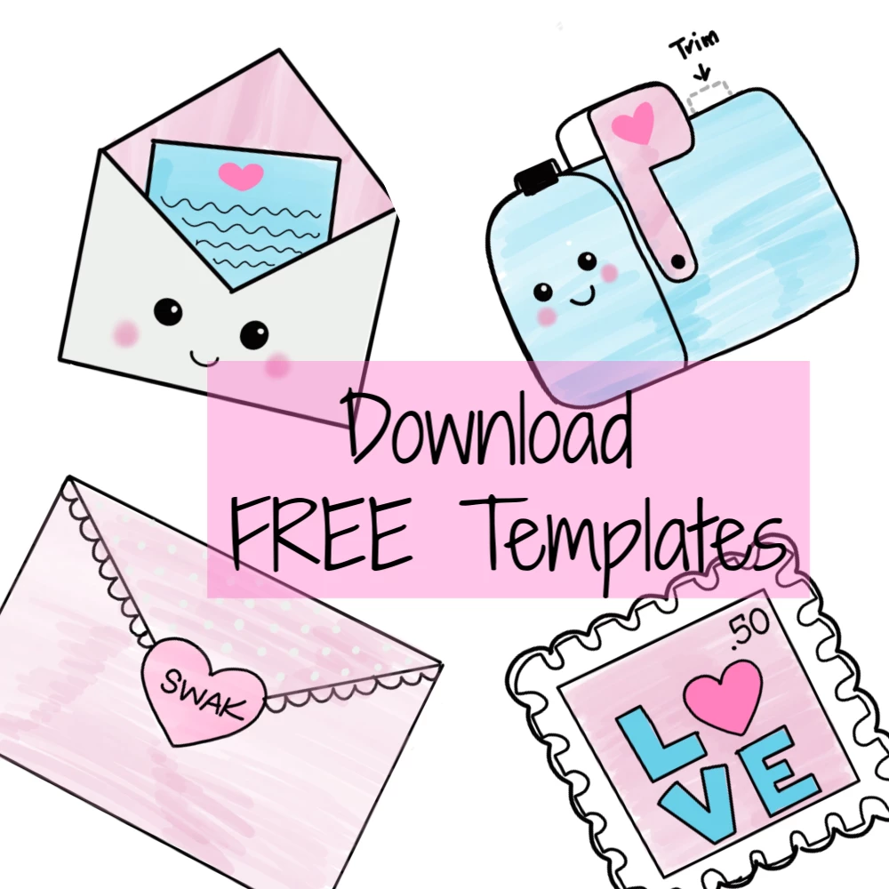 The Flour Box Cutters Happy Love Note Cutter & Stencil Kit 5 The Flour Box Cutters Happy Love Note Cutter & Stencil Kit