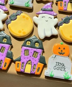 Flour Box Bakery Haunted House Cookie Cutter With Stencil ONLY