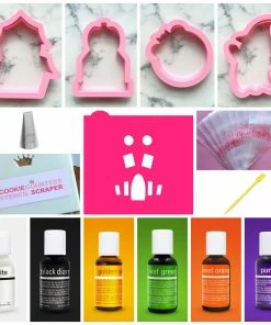 Flour Box Bakery Haunted House Cookie Decorating Kit