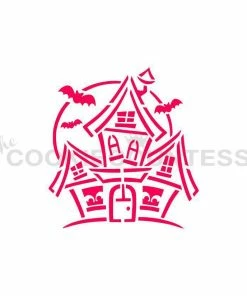 Cookie Countess Haunted House PYO Stencil Drawn With Character