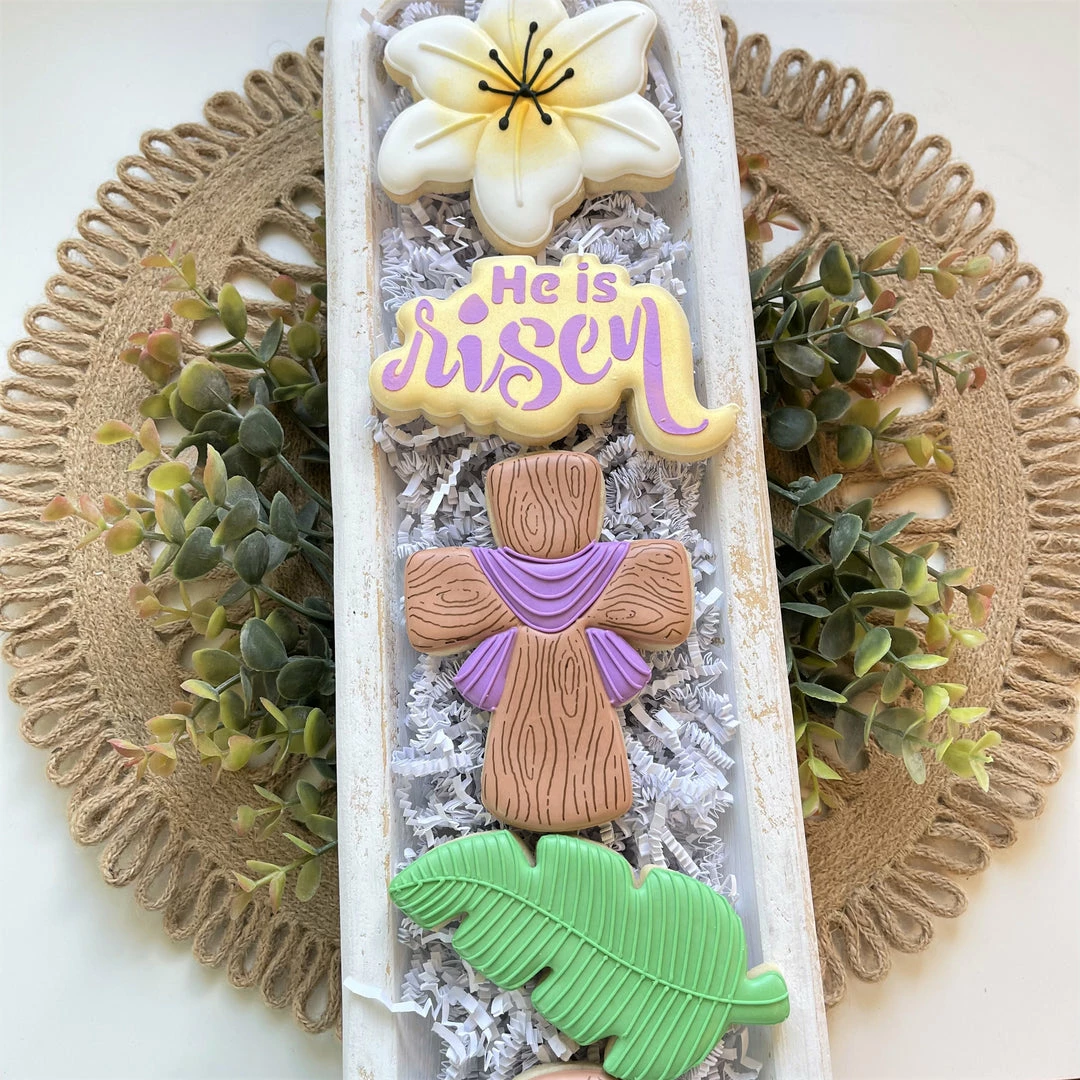 Flour Box Bakery Lily Cookie Cutter 5 Flour Box Bakery Lily Cookie Cutter