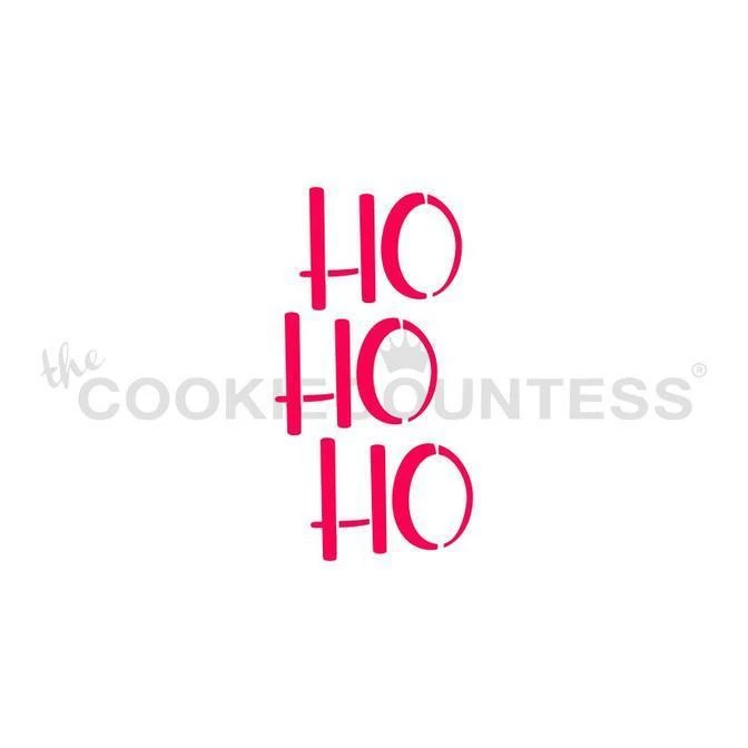 Cookie Countess HO HO HO Stencil Stencils 3 Cookie Countess HO HO HO Stencil Stencils