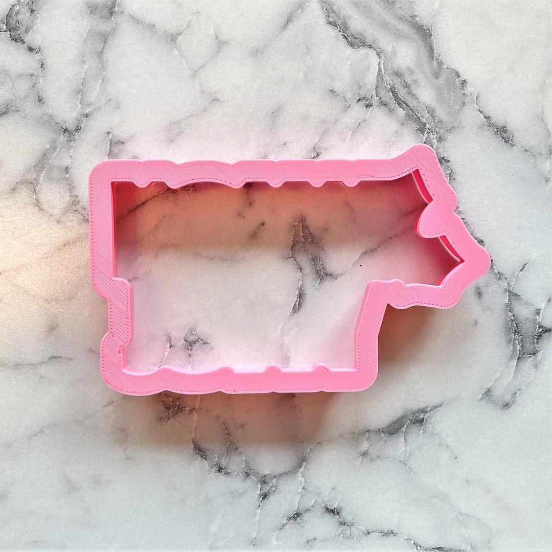 Flour Box Bakery Holly Jolly Plaque Cookie Cutter With Stencil SET Cutters 5 Flour Box Bakery Holly Jolly Plaque Cookie Cutter With Stencil SET Cutters