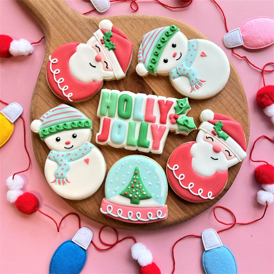 Flour Box Bakery Santa Snowman Cookie Cutter Cutters 10 Flour Box Bakery Santa Snowman Cookie Cutter Cutters