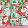 Flour Box Bakery Holly Jolly Cookie Decorating Kit 2 Flour Box Bakery Holly Jolly Cookie Decorating Kit