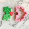 Flour Box Bakery Holly Leaves With Berries Cookie Cutter Cutters