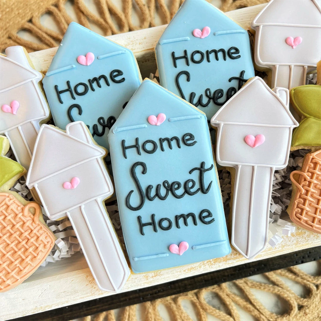 Flour Box Bakery Cutters Simple House Cookie Cutter 4 Flour Box Bakery Cutters Simple House Cookie Cutter