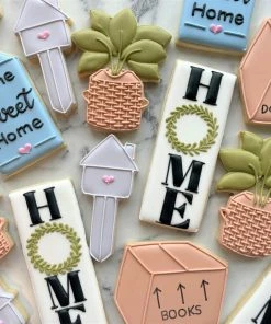 Flour Box Bakery Cutters Simple House Cookie Cutter 9 Flour Box Bakery Cutters Simple House Cookie Cutter