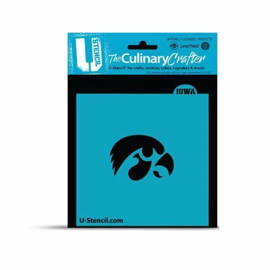 Cookie Countess Iowa Hawkeyes College Stencil 3 Cookie Countess Iowa Hawkeyes College Stencil