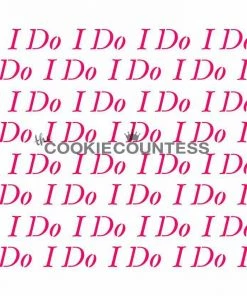 Cookie Countess I Do Stencil Stencils