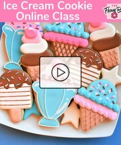The Flour Box Ice Cream Online Decorating Class Recording With Optional Kit
