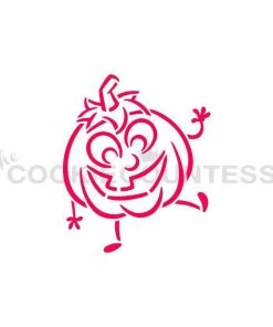 Cookie Countess Happy Jack PYO Stencil Drawn With Character Stencils