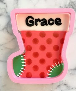 Flour Box Bakery Christmas Stocking JUMBO Cookie Cutter