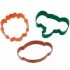 Jungle Animals WILTON 3 Pc Cutter Set Cutters