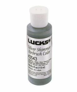 Ck Products Supplies Lucks Silver Shimmer Airbrush Color