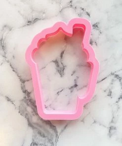 Flour Box Bakery Latte Cup With Whipped Cream Cookie Cutter Cutters