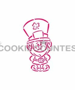Cookie Countess Stencils Leprechaun PYO Stencil
