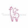 Cookie Countess Stencils Llama PYO Stencil