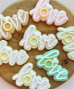 Flour Box Bakery Love With Diamond Ring Cookie Cutter And Stencil Set 19 Flour Box Bakery Love With Diamond Ring Cookie Cutter And Stencil Set