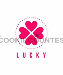 Cookie Countess Stencils Lucky Shamrock Stencil