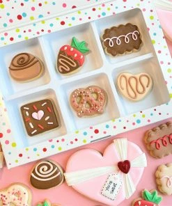 Flour Box Bakery Cutters Chocolate Heart Box Cookie Cutter Set