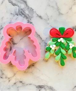 Flour Box Bakery Cutters Mistletoe Cookie Cutter