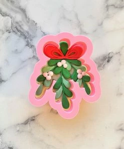 Flour Box Bakery Cutters Mistletoe Cookie Cutter