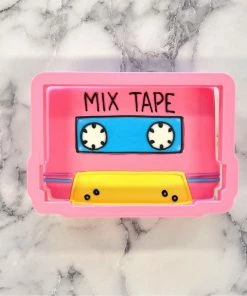 Flour Box Bakery Mix Tape Cookie Cutter