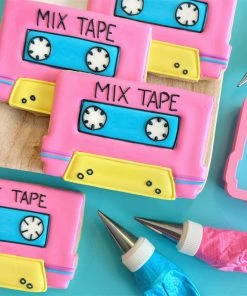 The Flour Box Totally 80s Cookie Decorating Class Recording With Optional Kit Classes