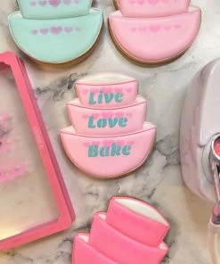 Cookie Countess Live Love Bake Stencil