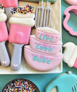 Flour Box Bakery Stacked Bowls Cookie Cutter Cutters